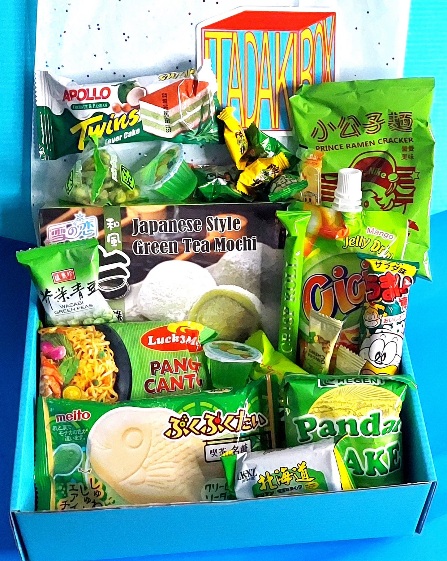Pick A Color Asian Snack Ramen and Drink Box